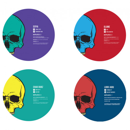 Various Artists Hotplates Recordings Label Pack
