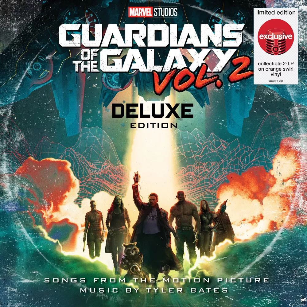 Various Artists Guardians Of The Galaxy Vol. 2 (Orange Swirl Vinyl)